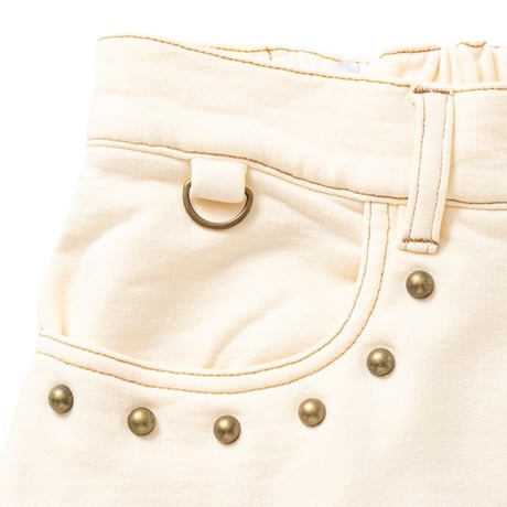 SPECIAL GUEST K.K.| Studded Sweat Pants (Ivory)