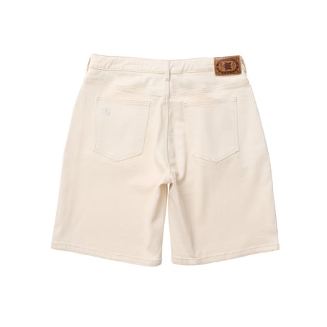 EVISEN SKATEBOARDSゑ®︎ | SUSHI DENIM SHORTS (Ivory)