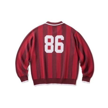 FTC | KNIT SOCCER SWEATER "BURGUNDY" (FTC026AWSW13)