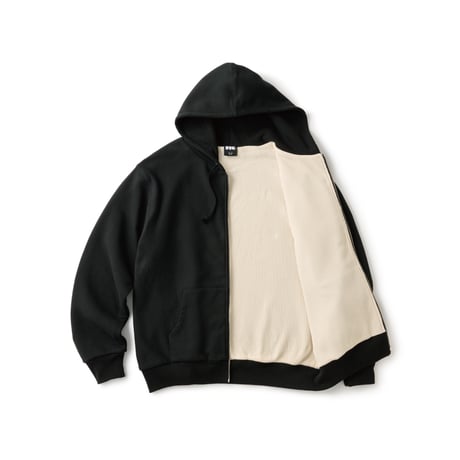 FTC | THERMAL LINED ZIP UP HOODY "BLACK" (FTC026AWSW06)