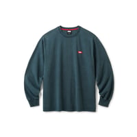 FTC | PIGMENT DYED SMALL LOGO L/S TOP "NAVY" (FTC026AWSH06)