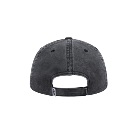 OBEY | PIGMENT OBEY STATIC 6 PANEL VELCRO BACK (PIGMENT BLACK)