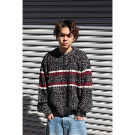 OBEY | ALDEN SWEATER (GREY MULTI)