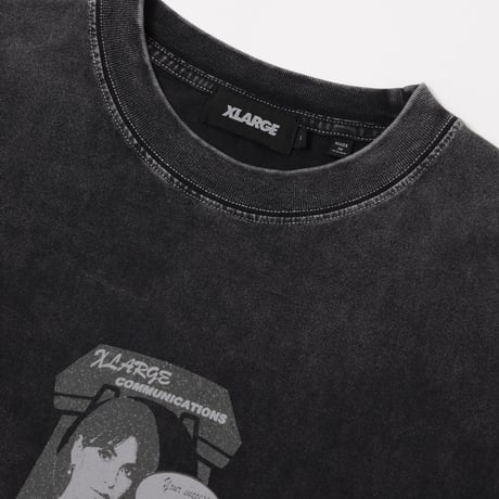 XLARGE | COMMUNICATIONS L/S TEE(BLACK)
