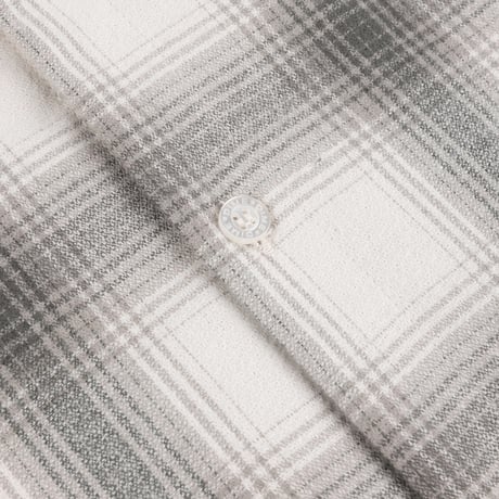 Dime / Premium Flannel Shirt (Light Gray)