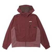 XLARGE | NYLON PANELED JACKET(BURGUNDY)