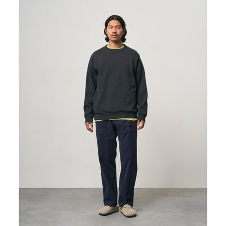 GRAMICCI | ONE POINT CREW SWEATSHIRT (VINTAGE BLACK)