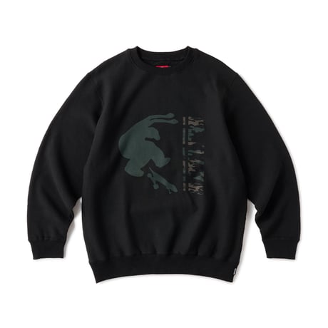 HELLRAZOR / STILL SKATE CREWNECK (BLACK)