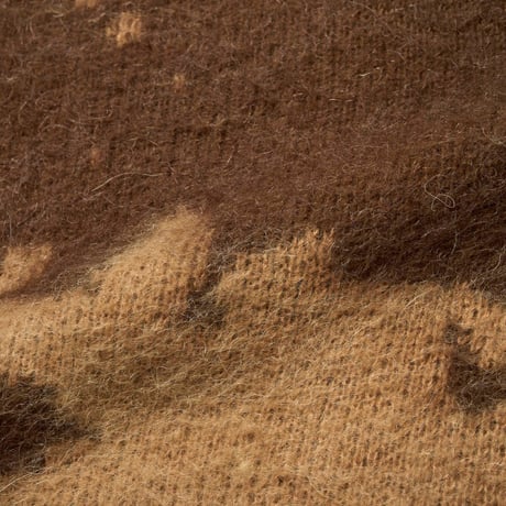 GRAMICCI | MOHAIR SPLATTER SWEATER (TAUPE SPLATTER)