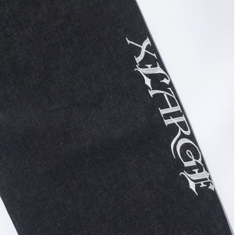 XLARGE | EMB DENIM PANTS(INDIGO)