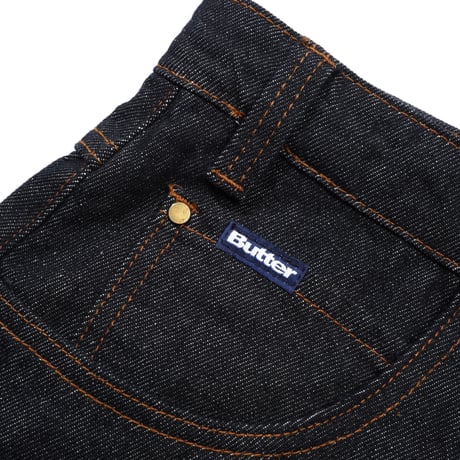 Butter Goods| Wide Cut Denim (Raw Indigo)