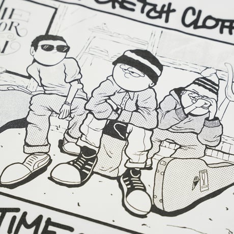 Time For Livin′ / "CHECK YOUR XXXX" S/S TEE (WHITE)