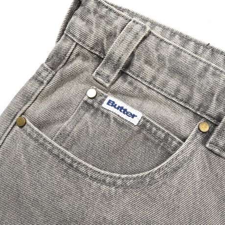 Butter Goods|Relaxed Denim Jeans(Grey)