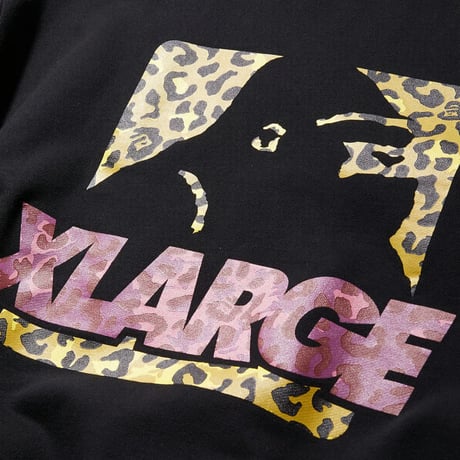 XLARGE | PATTERN OG CREWNECK SWEATSHIRT(BLACK)