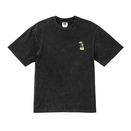坩堝 (RUTSUBO) |BAR HOPPING （梯子酒） S/S T-SHIRTS (RUTSUBO×YU SUDA ) (VINTAGE BLACK)