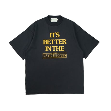 BE-SHARE | it's better in the be-share S/S Tee (Navy)