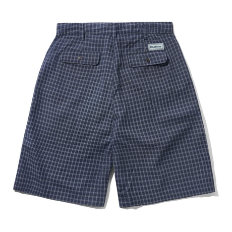 Butter Goods| Seersucker Pleated Shorts (Plaid)