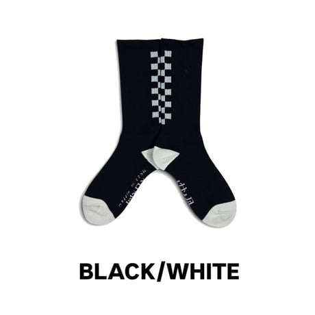 坩堝 (RUTSUBO) | CHECKER LINE SOCKS (2 Color)