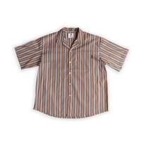 SON OF THE CHEESE | CHEESECAKE STRIPE SHIRT(CHOCOLATE)