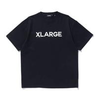 XLARGE | RHINESTONE LOGO S/S TEE(BLACK)