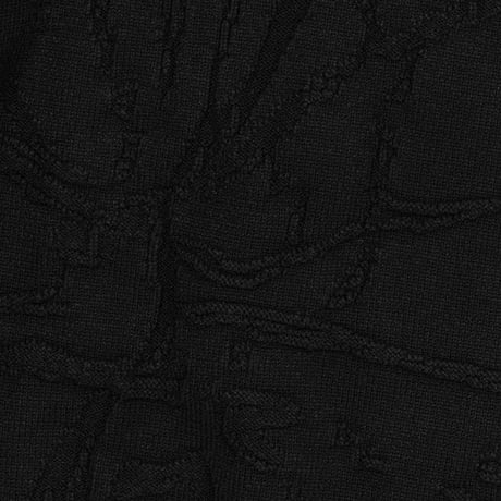 Screen Test / Fractured Edge 3D Knit (Black)