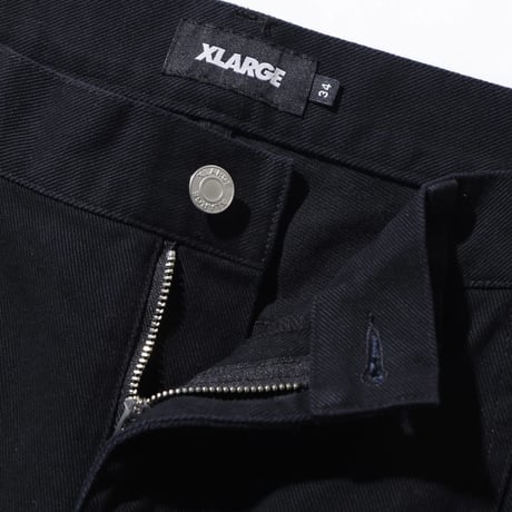 XLARGE | SIDE CUTTING PANTS(BLACK)