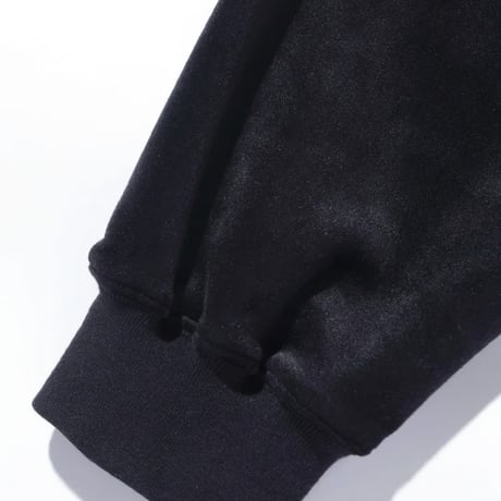 XLARGE | TAGGING VELOUR ZIP HOODIE(BLACK)