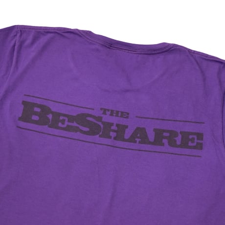 BE-SHARE | Store Logo Light Weight S/S Tee (Grape)