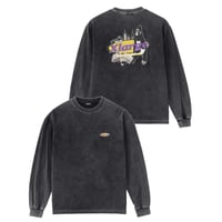 XLARGE | CRUSHING L/S TEE(BLACK)