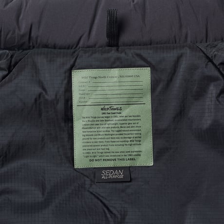 SEDAN ALL-PURPOSE|  WILD THINGS / Happy Monster Jacket (Black)