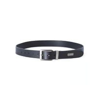 XLARGE | STANDARD BLACK LEATHER BELT(BLACK)