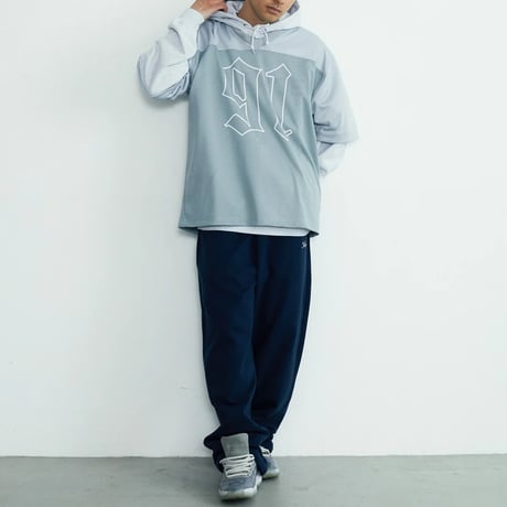 XLARGE | CURSIVE WIDE SWEAT PANTS(NAVY)