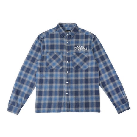 PASS~PORT | CANOE WORKERS FLANNEL "TRUE BLUE"