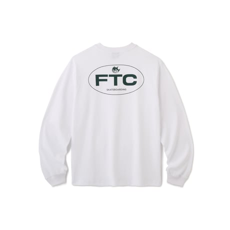 FTC | ALLEY CAT OVAL L/S TEE "WHITE" (FTC026WT07)