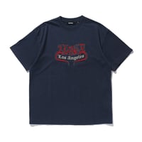 XLARGE | HELL S/S TEE(NAVY)