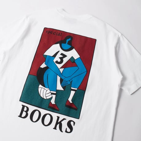 by Parra | Special books t-shirt(White)