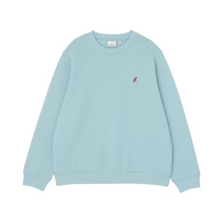 GRAMICCI | ONE POINT CREW SWEATSHIRT (STONE BLUE)