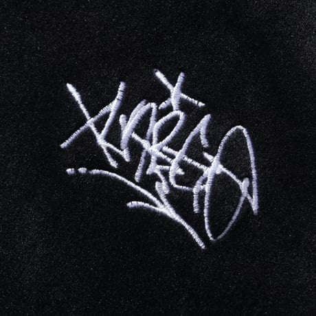 XLARGE | TAGGING VELOUR ZIP HOODIE(BLACK)