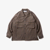 Diaspora skateboards / Mil Wool Shirt (Charcoal)