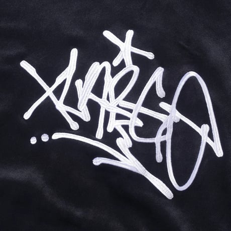 XLARGE | TAGGING VELOUR ZIP HOODIE(BROWN)