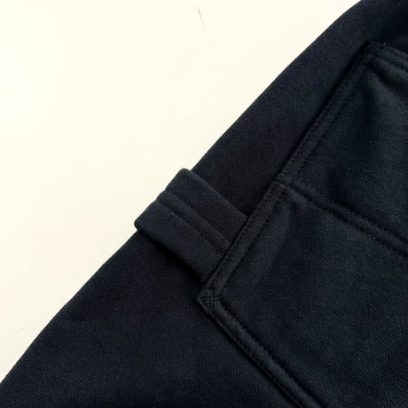 RUSSELL | × BerBerJin Pro Cotton Loopback Terry Sweat Double Knee Sweat PT (BLACK)