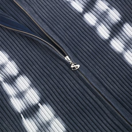 YARDSALE / TIEDYE FULL-ZIP (NAVY)