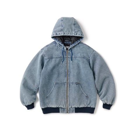 FTC | WASHED HOODED WORK JACKET "INDIGO" (FTC026AWJ07)