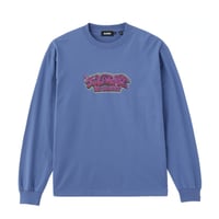 XLARGE | GRAFFITI L/S TEE(BLUE)