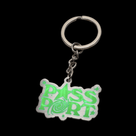 PASS~PORT | STARGAZER KEYCHAIN "ANTIQUE SILVER"