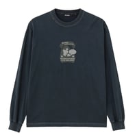 XLARGE | COMMUNICATIONS L/S TEE(BLACK)