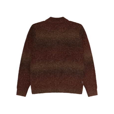 OBEY | ANTON GRADIENT CARDIGAN (BROWN MULTI)
