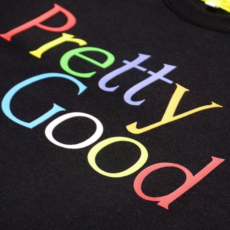 pretty good | Pre Crew Sweat -THE BE-SHARE Limited-  (BLACK)