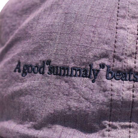 Summaly | "Words" logo long bill cap (4 Color)