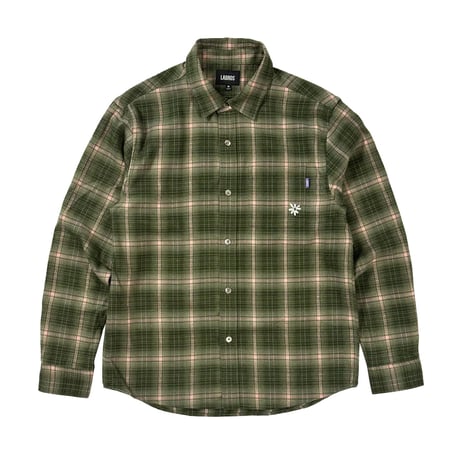 LABROS / Ben Plaid Shirt (Olive)